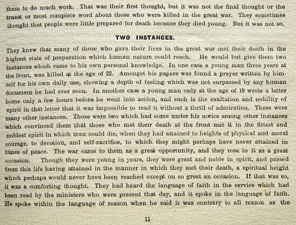 Spitalford Memorial Commemorative Booklet - Page 11